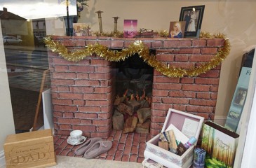 Our Stapleford Window is ready for Christmas