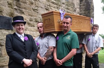 Brinsley coffin walk 2017