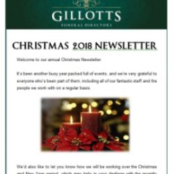 Our Christmas 2018 Newsletter