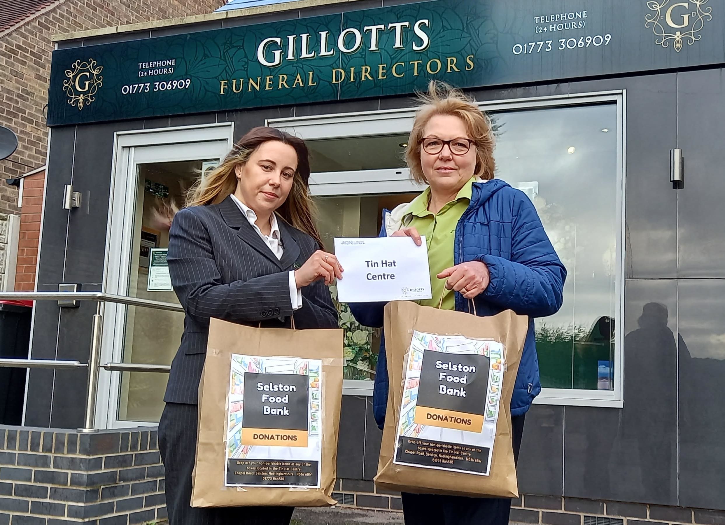 Gillotts’ donation set to help feed Selston families as price rises bite
