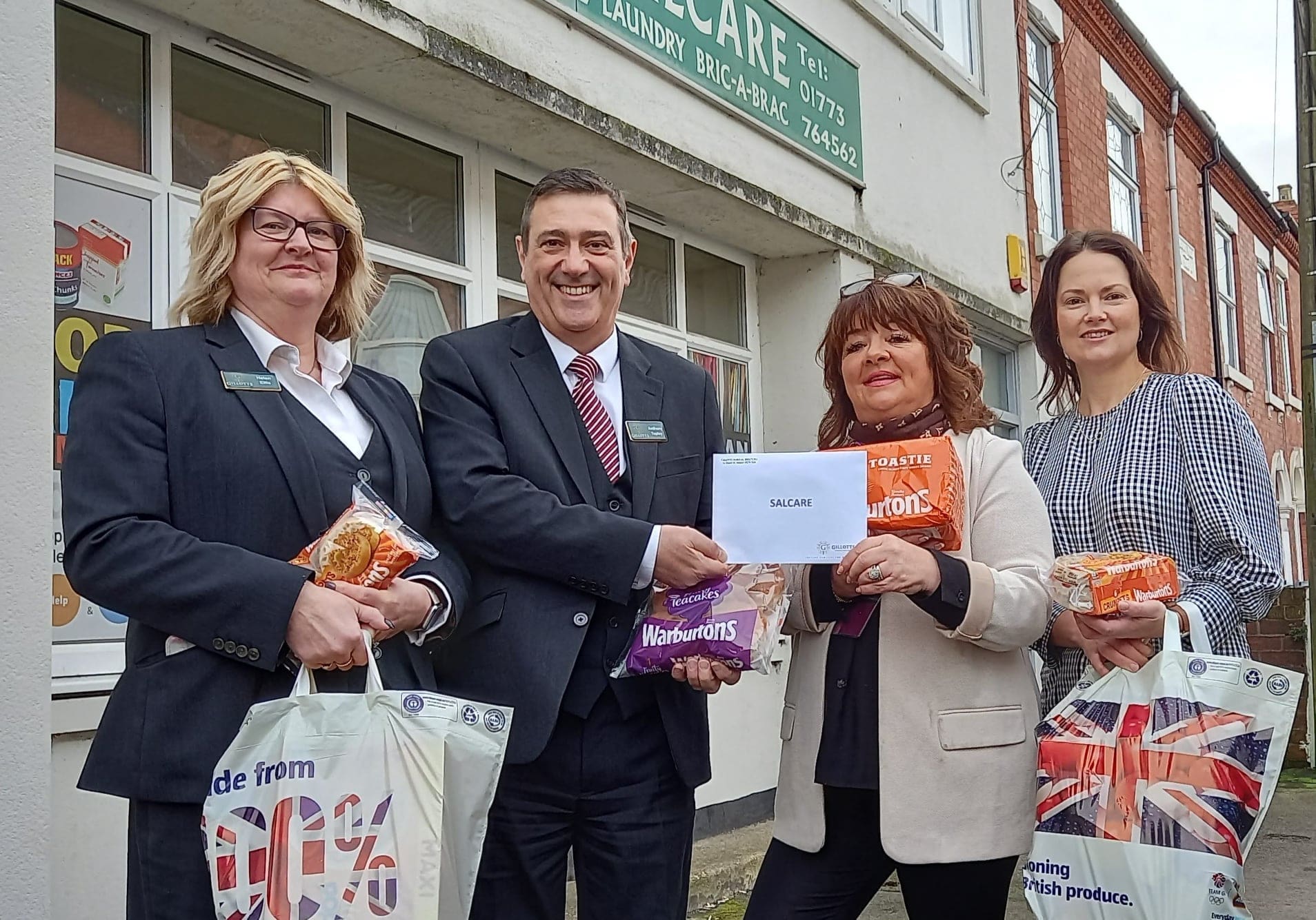 Every pound tells a story as we pass on £100,000 to charity