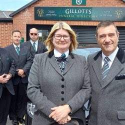 Smart new funeral team ties help set Gillotts apart