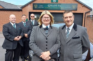 Smart new funeral team ties help set Gillotts apart