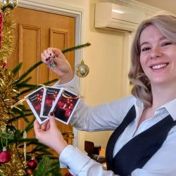 Coffee and handmade remembrance jewellery helps our Stapleford office launch its memorial Christmas tree appeal