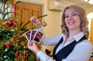 Coffee and handmade remembrance jewellery helps our Stapleford office launch its memorial Christmas tree appeal