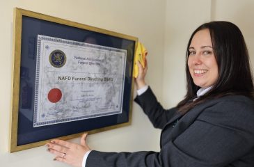 Graduation ceremony makes Danni’s dream move official