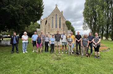 Villagers’ fortitude is remembered as we attend the Brinsley coffin walk