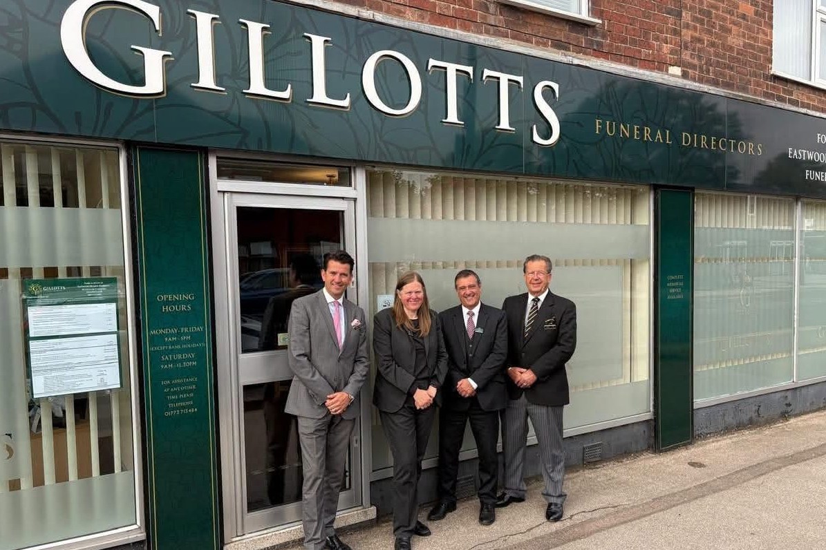 Gillotts Funeral Directors is now part of the A.W. Lymn Group – here’s what you need to know